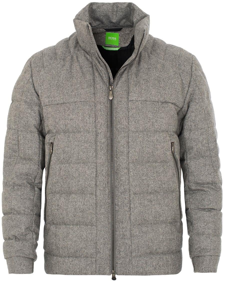 boss green jonkins 1 jacket grey melange På Salgsprisen is2pl